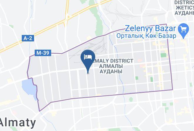 Almaty City - Hotelpotential Maps