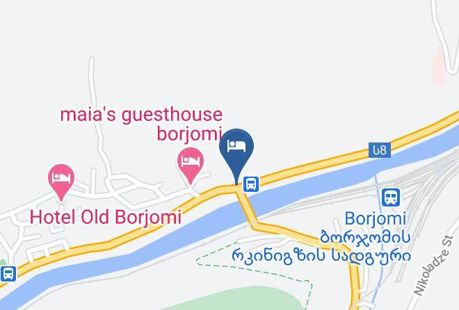 Borjomi - Hotelprestigebakuriani Maps