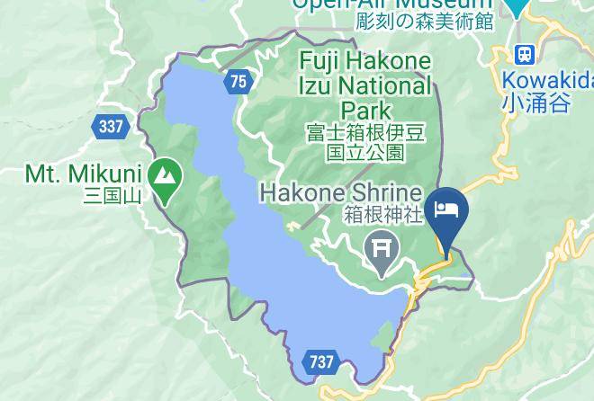 Hakone Townashigarashimo District - Hotelrakuun Maps