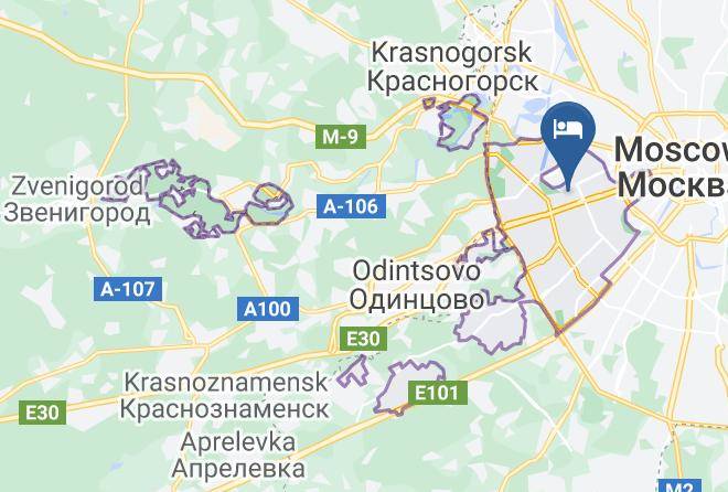 Moscow - Hotelrandevu Maps