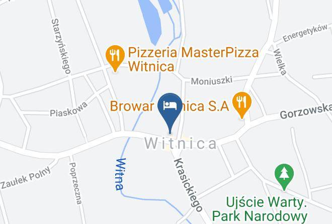 Gorzowski - Hotel&restauracja Witnica Maps