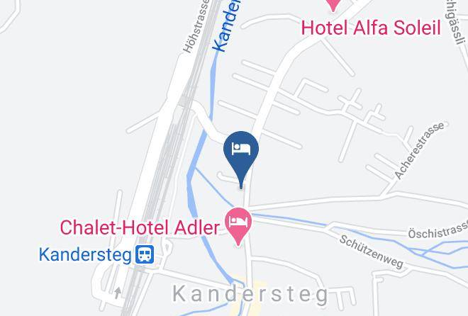 Frutigen Niedersimmental - Hotel Restaurant Bernerhof Maps