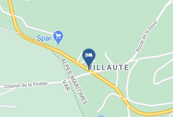 Maritime Alps - Hotel Restaurant Chez Marius Maps
