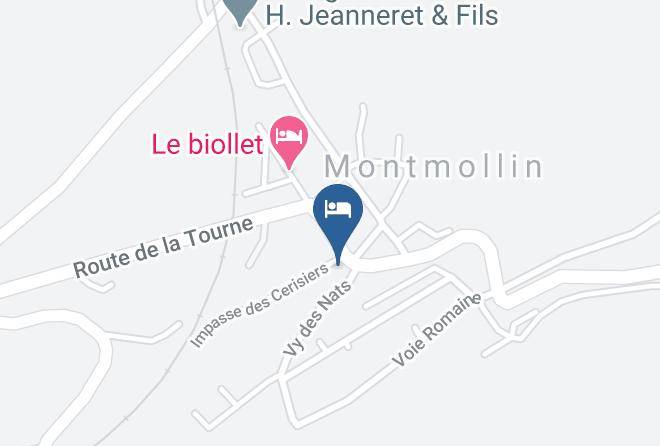 Hotel Restaurant De La Gare Map