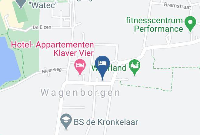 Hotel Restaurant De Wagenbergh Map