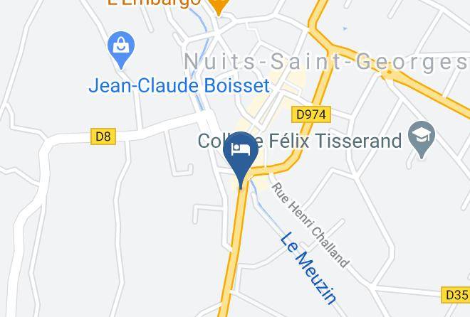 Cote D Or - Hotel Restaurant Des Cultivateurs Maps