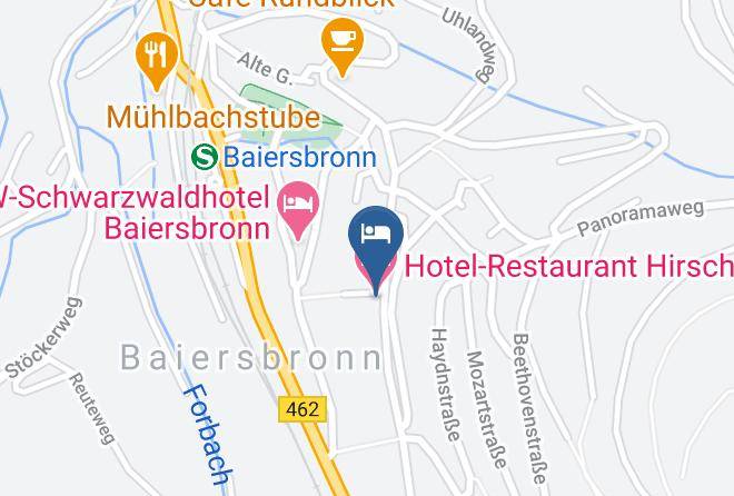 Freudenstadt - Hotel Restaurant Hirsch Maps