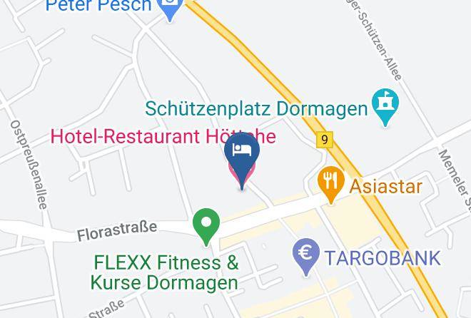 Neuss - Hotel Restaurant Hottche Gmbh Maps