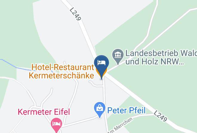 Hotel Restaurant Kermeterschanke Map