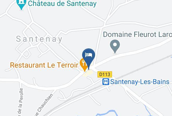 Cote D Or - Hotel Restaurant L'ouillette Maps