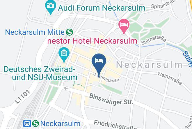 Hotel Restaurant Lamm Map