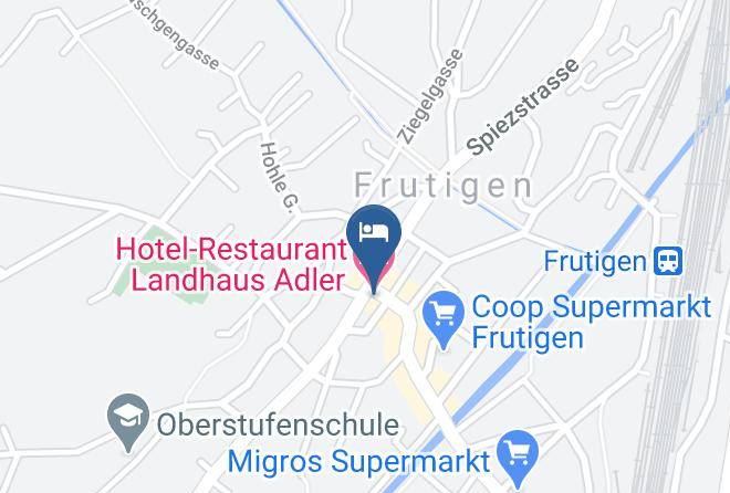 Frutigen Niedersimmental - Hotel Restaurant Landhaus Adler Maps