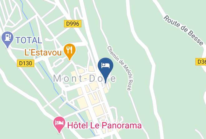 Puy De Dome - Hotel Restaurant Le Progres Dorlotel Maps