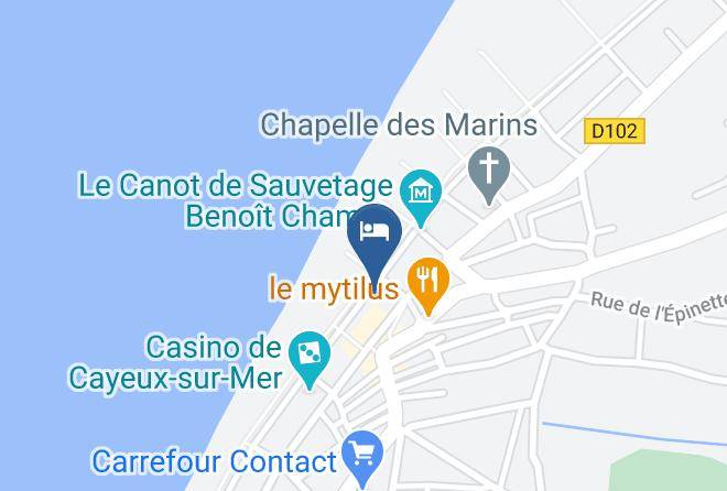 Somme - Hotel Restaurant Les Galets Bleus Maps