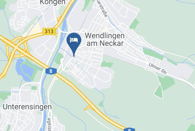 Esslingen - Hotel Restaurant Lowen Maps