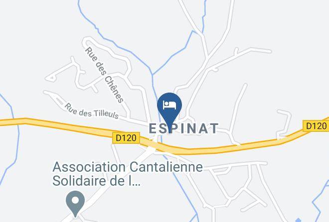 Hotel Restaurant Maxotel A 5 Minutes D'aurillac Map