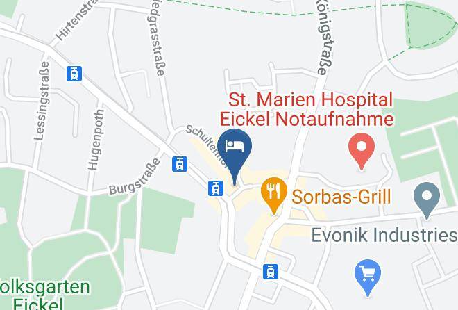 Herne - Hotel Restaurant Meistertrunk Maps