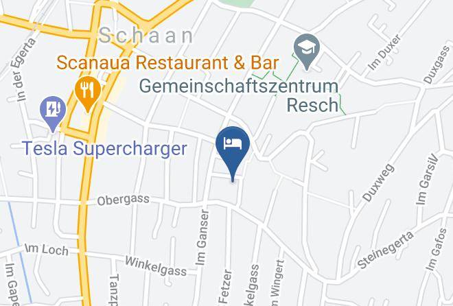 Schaan - Hotel Restaurant Schaanerhof Maps
