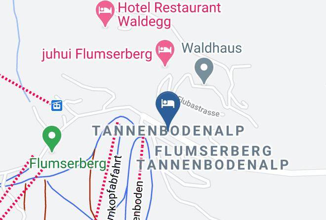 Sargans - Hotel Restaurant Siesta Flumserberg Maps