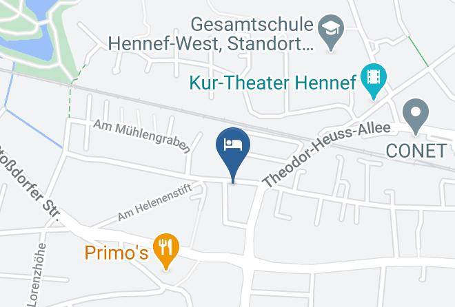 Rhein Sieg Kreis - Hotel Restaurant Stadt Hennef Maps