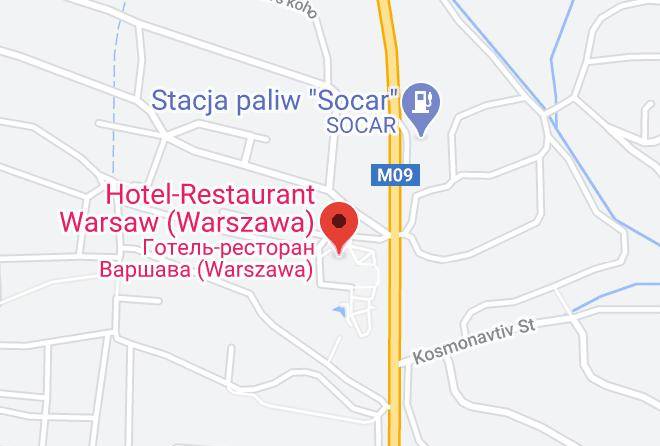 Zhovkva Raion - Hotel Restaurant Warsaw Maps
