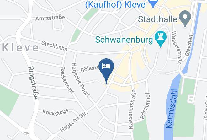 Cleves - Hotel Restaurant Zur Post Maps