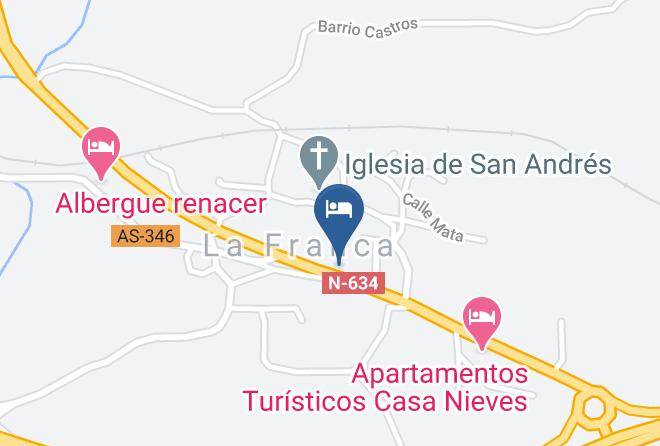 Asturias - Hotel Restaurante La Parra Maps