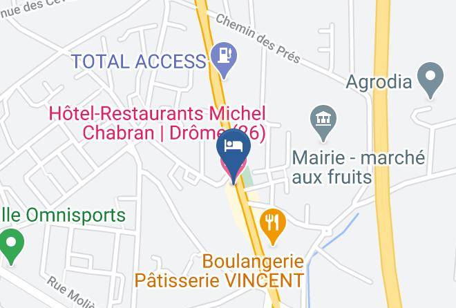 Drome - Hotel Restaurants Michel Chabran Drome Maps