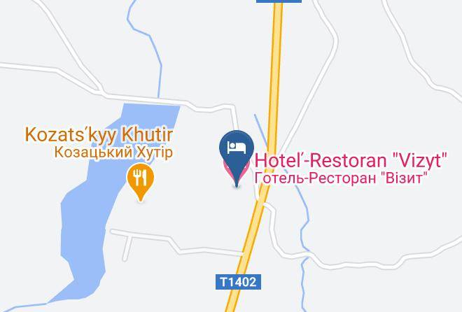 Drohobych Raion - Hotel Restoran Vizyt Maps