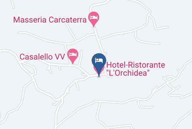 Vibo Valentia - Hotel Ristorante L'orchidea Maps