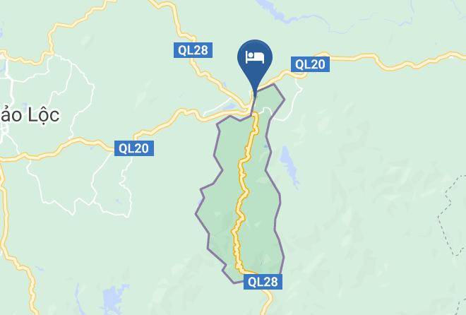 Di Linh - Hotels Bao Phu Maps