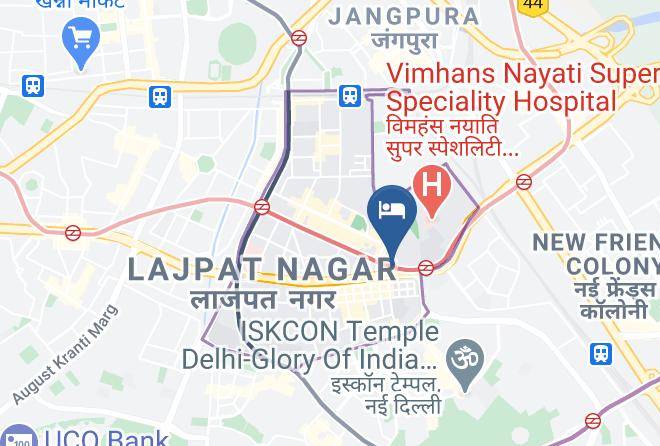 New Delhi - Hotels In Delhi Maps