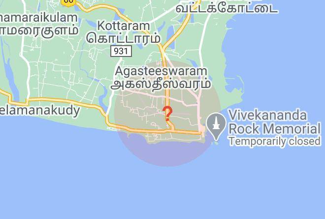 Kanniyakumari - Hotels In Kanyakumari Hotel Trisea Maps