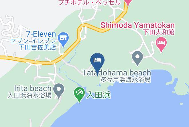 Hotels Japan Shimoda Map