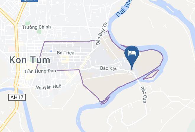 Hotels Kontum Map