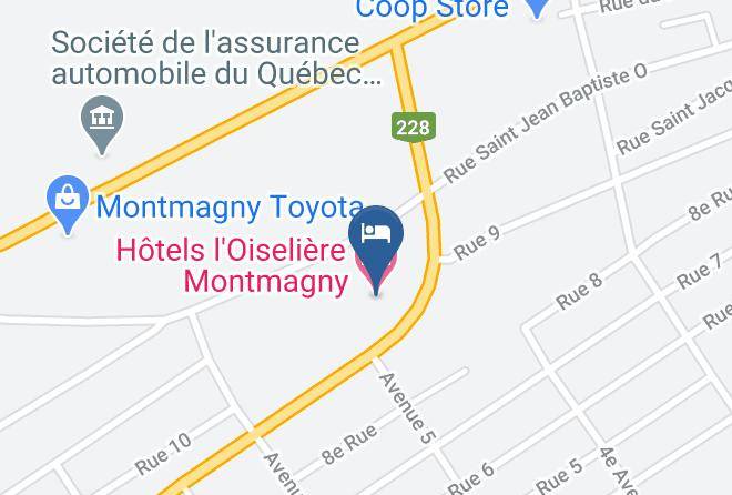 Montmagny Regional County Municipality - Hotels L'oiseliere Montmagny Maps