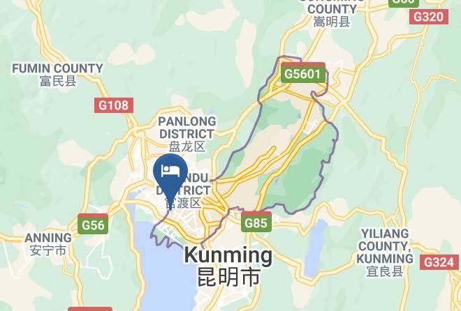 Kunming - Hotels & Preference Haily Binya Maps