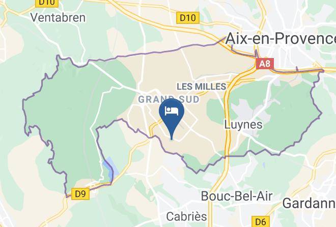 Bouches Du Rhone - Hotels & Residence Mona Lisa Maps