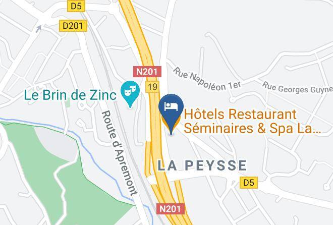 Savoie - Hotels Restaurant Seminaires & Spa La Maison Rouge Maps