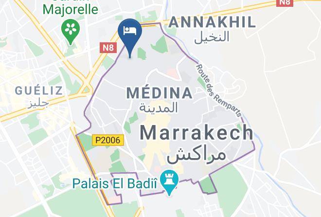 Marrakesh - Hotels Riads Cledusud Maps