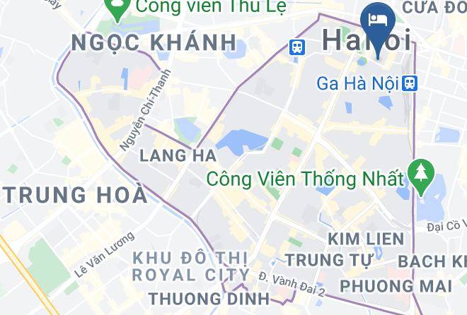 Hotels Van Mieu Map