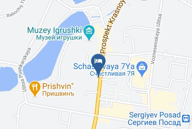 Sergiyevo Posadsky District - Hotelsergiev Maps