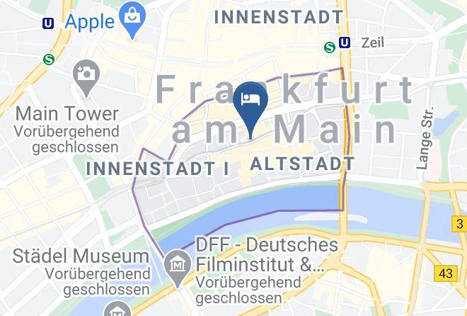 Hotelships Holland Ms Cezanne Frankfurt Map