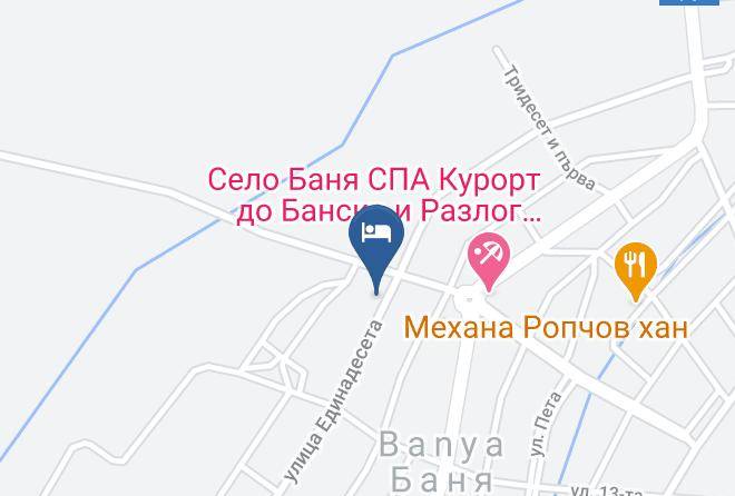 Razlog - Hotelski Kompleks Elena Maps