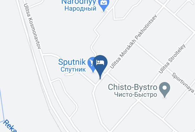 Hotelsputnik Map
