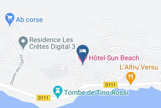 Southernsica - Hotel Sun Beach Maps