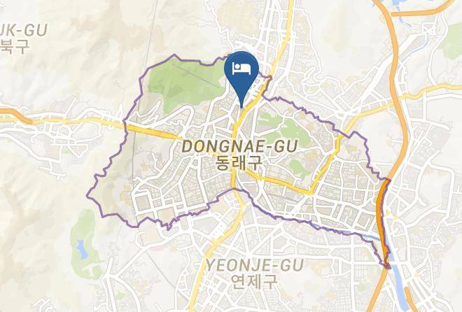 Dongnaegu - Hotelswim Maps