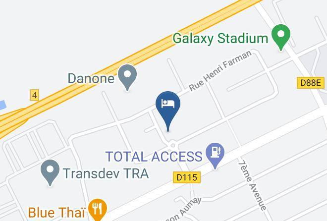 Seine St Denis - Hoteltheoriginalsparisparcdesexpositionsvillepinte Maps