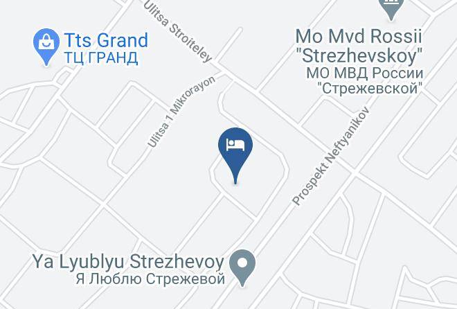 Strezhevoy - Hoteltourist Maps