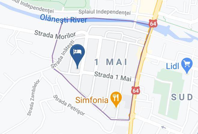 Ramnicu Valcea - Hotelul Maria Maps